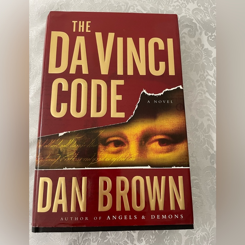 𝅺Vintage The Da Vinci Code Hardcover Book by Dan Brown (2003)